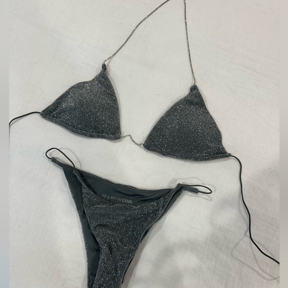 It’s now cool silver diamond chain bikini - Picture 4 of 8